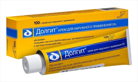 долгит крем для наружного примения 5% 100 г фото
