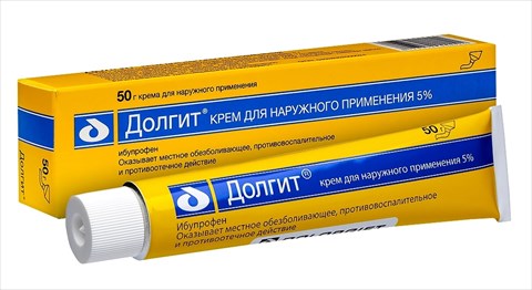 долгит крем для наружного примения 5% 50 г фото