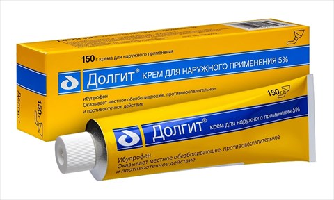 долгит крем для наружного примения 5% 150г фото