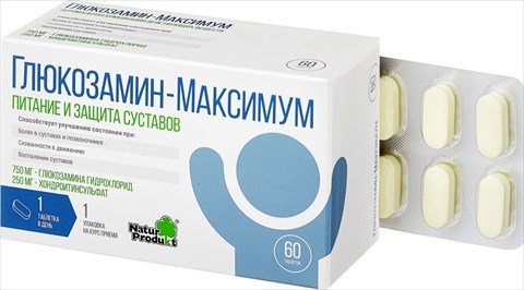 глюкозамин максимум таб 60 фото