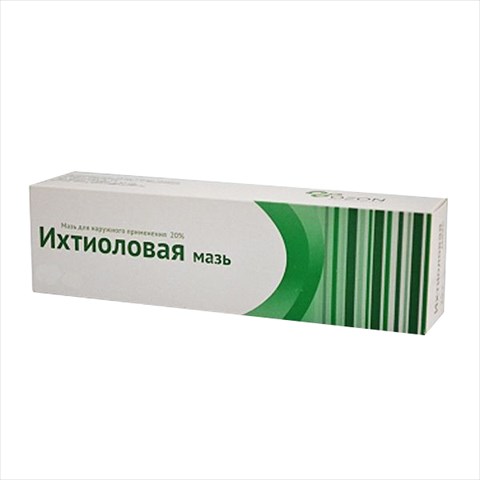 ихтиоловая озон мазь для наруж примен 20% 25г фото
