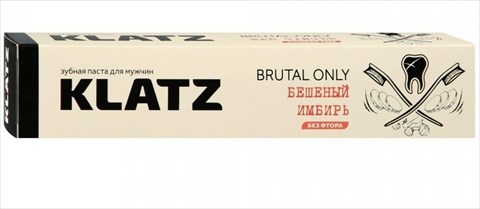 klatz з/паста brutal only бешенный имбирь 75мл фото
