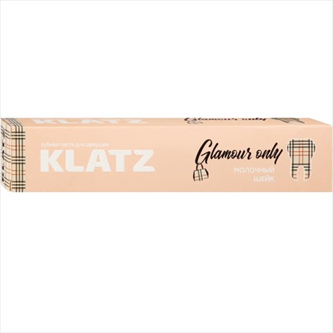 klatz з/паста glamour only молочный шейк 75мл фото
