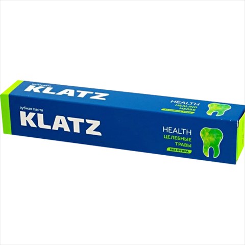 klatz з/паста health целебные травы б/фтора 75мл фото