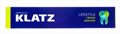 klatz з/паста lifestyle свежее дыхание 75мл фото