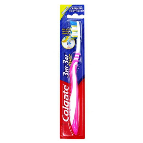 колгейт зиг-заг з/щетка средн жест с древесным углем colgate-palmolive manufacturing sp z o o фото