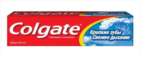 колгейт зубная паста крепкие зубы/свежее дыхание 100 мл  фото