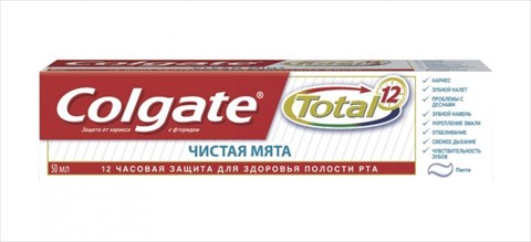 колгейт зубная паста тотал 12 чистая мята 50 мл фото