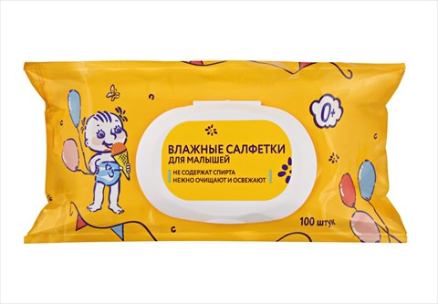 курносики салфетки влажные детские 100 шт 40049 фото