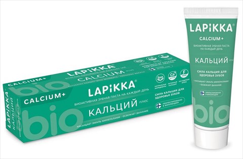 лапикка зубная паста кальций плюс 94 г фото