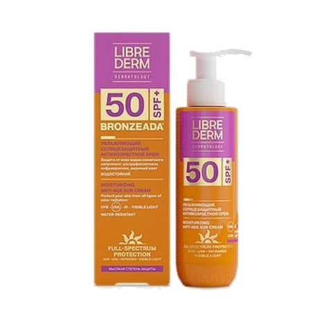 либридерм бронзиада крем анти эйдж увлажняющий spf50 150 мл фото