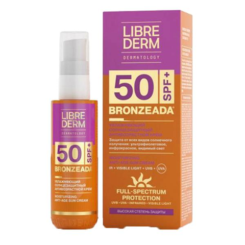либридерм бронзиада крем анти эйдж увлажняющий spf50 50 мл фото