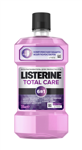 листерин total care опол-ль для полости рта 250мл johnson &amp; johnson s p a  фото