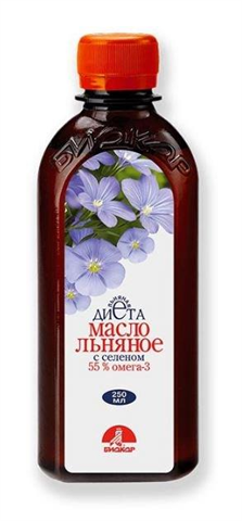 льняное масло с селеном 250 мл фото