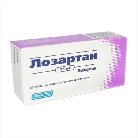 лозартан-биоком таб ппо 25мг n30 фото