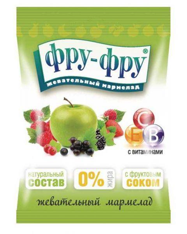 мармелад фру-фру азбука 30 г фото
