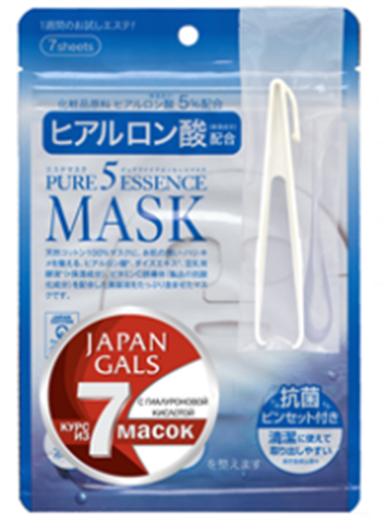 маска для лица japan gals с гиалуроновой кислотой n7 фото