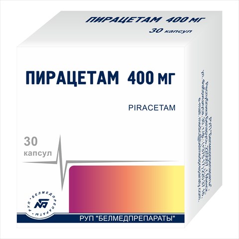 пирацетам капсул 400мг n30 фото