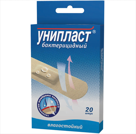 пластырь унипласт 1,9смx7,2см 20 влагостойкий фото