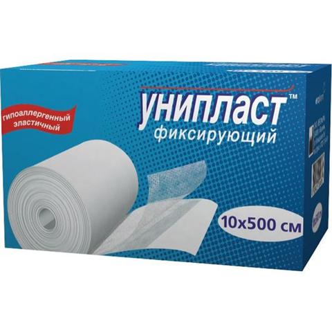пластырь унипласт 10*500 см нетканный фото