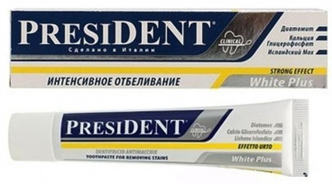 президент уайт плюс з/паста 30мл зеленая дубрава зао фото