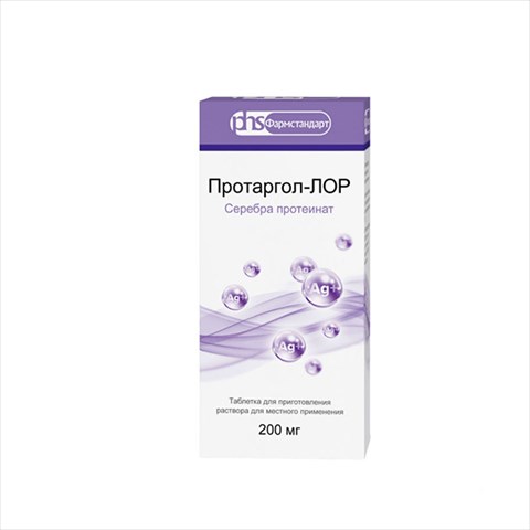 протаргол-лор таб для р-ра для местн примен 200мг n1 фото