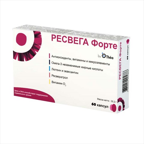 ресвега форте капсул n60 фото