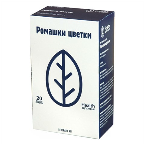 ромашка аптечная цветки фильтр-пак 1,5г 20 здоровье фото