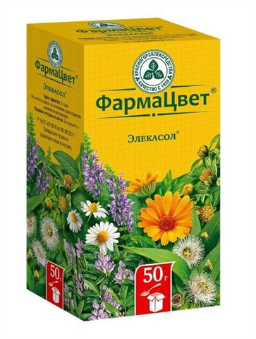 сбор элекасол пач 50г красногорск фото