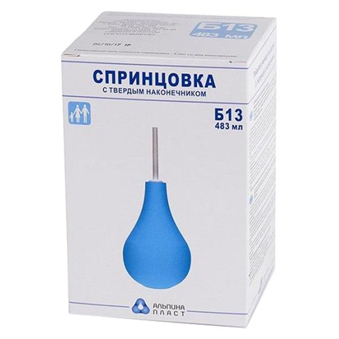 спринцовка альпина пласт б-13 с тверд наконеч фото
