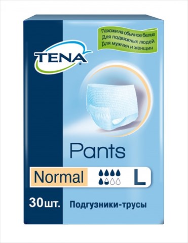 тена проскин пантс нормал трусы-подгузники р l 30 sca hygiene products sp z o o фото