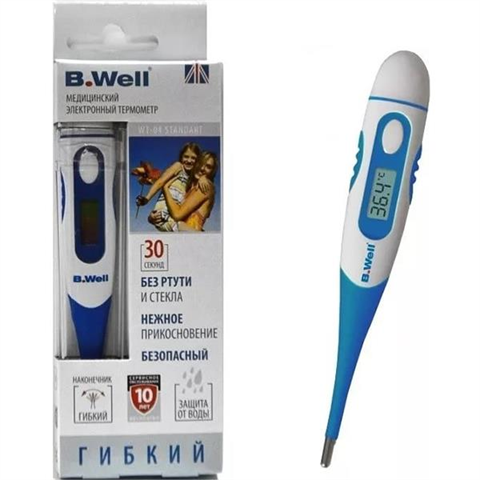 термометр b well wt-04 электронный с гибким наконечником фото