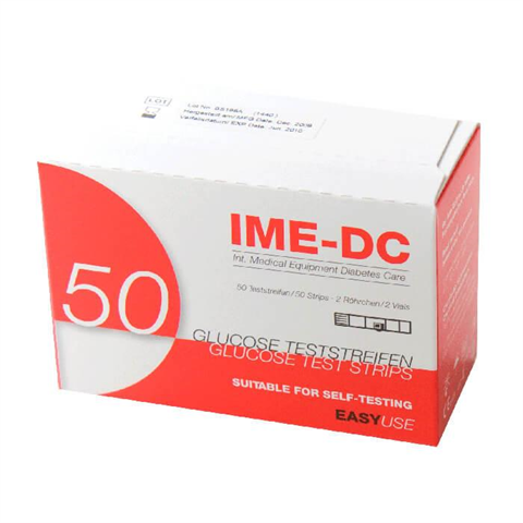 тест-полоски для глюкометра ime-dc n50 фото