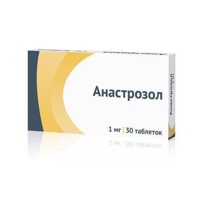 анастрозол 1 мг 30 табл