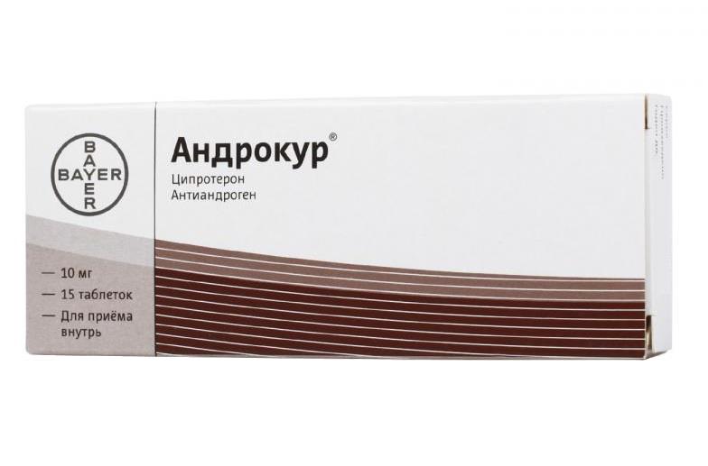 андрокур 10 мг 15 табл