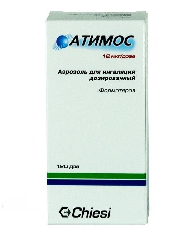 атимос аэрозоль для ингаляций 12 мкг/доза 120 доз