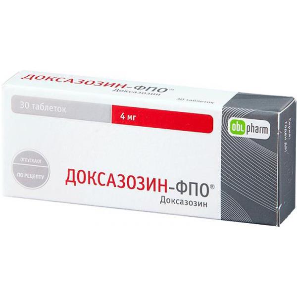 доксазозин-фпо 4 мг 30 табл