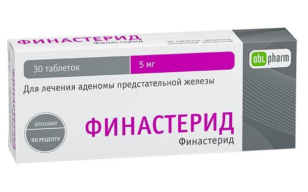 финастерид-obl 5 мг 30 табл