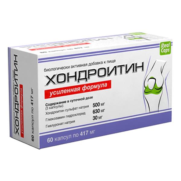 хондроитин усиленная формула 415 мг N180 капс