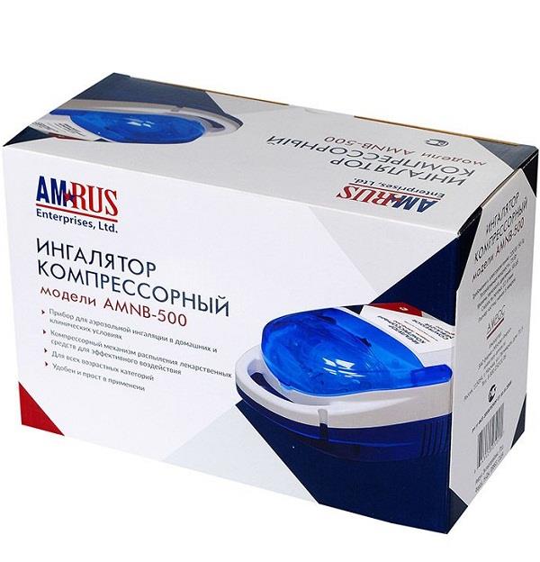 ингалятор амрус amnb-500 компрессорный