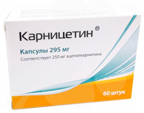 карницетин 295 мг 60 капс