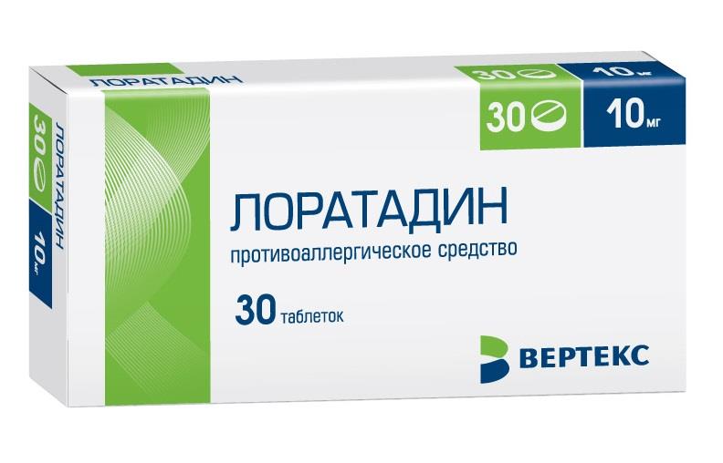 Озон ООО лоратадин-вертекс 10 мг 30 табл