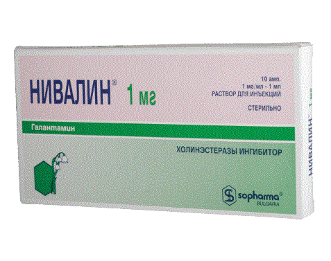 нивалин раствор для инъекций 10 мг/мл 1 мл 10 амп