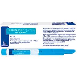 нордитропин нордилет р-р п/к 10 мг/1,5 мл 1 шприц-ручка