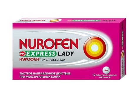 нурофен экспресс леди таблетки 400 мг n12