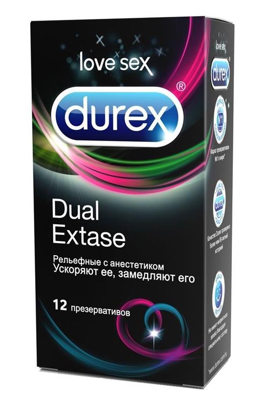 презервативы дюрекс двойной экстаз N12