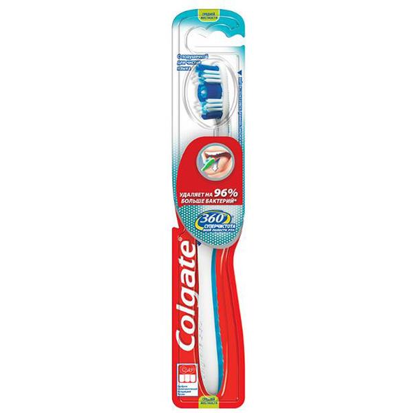 

щетка 360 colgate суперчистота средняя