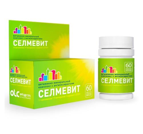 Фармстандарт-Уфимский витаминный завод,О селмевит 60 табл