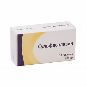 ООО "Озон" сульфасалазин 500 мг 50 табл