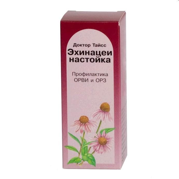 доктор тайсс эхинацеи настойка флакон 50мл